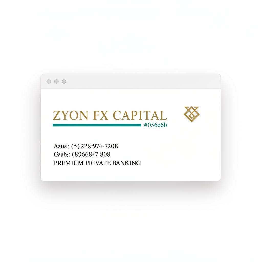 Assinatura de e-mail Zyon FX